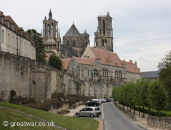 Laon old town.