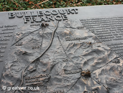 Memorial Plaque by Dr Ross Bastiaan