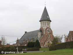 Church in Fromelles.