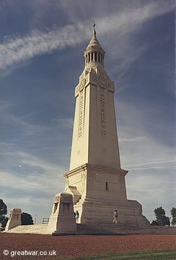 Lantern Tower at Notre Dame de Lorette French cemetery