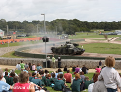 Tank display at Bovington Tank Museum