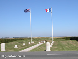 Ruins of windmill near Pozieres.