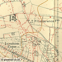 Trench Map 28NE3 Edition 7B.