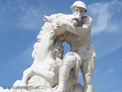 58 Division Memorial at Chipilly, Somme.