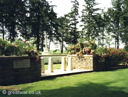 Hawthorn Ridge Cemetery No. 2 in Newfoundland Memorial Park.