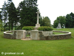 Hunters Cemetery in Newfoundland Memorial Park, Beaumont-Hamel.