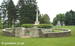 Hunters Cemetery in Newfoundland Memorial Park, Beaumont-Hamel.