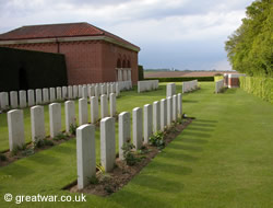 Original graves, London Cemetery, Longueval