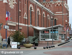 Entrance to Musée Somme 1916 in Albert