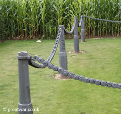 Boundary of the Tank Corps Memorial