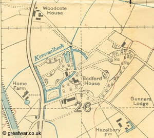 Trench map 28 NW4 & NE3