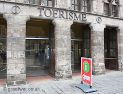 Visitor Centre for Ypres/Ieper.