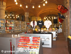 In Flanders Fields Museum shop.